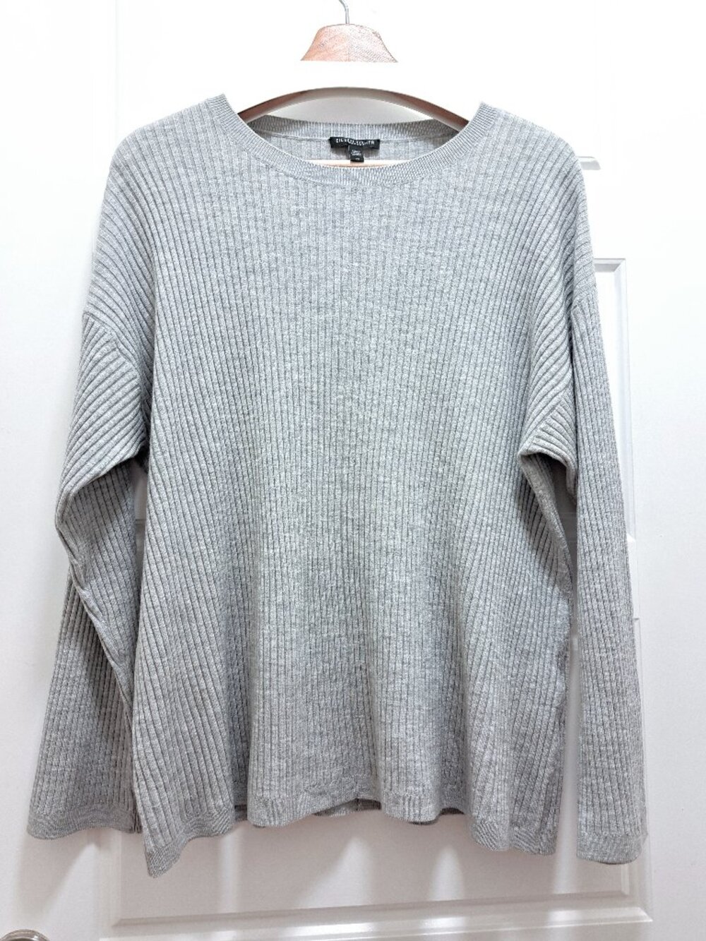 Eileen Fisher Casual Round Neck Wool Sweater Size 1X